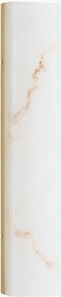 Candeeiro de parede LED com aspeto de alabastro Shado
