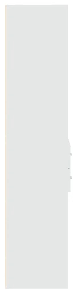 Armário alto 70x42,5x185 cm derivados de madeira branco