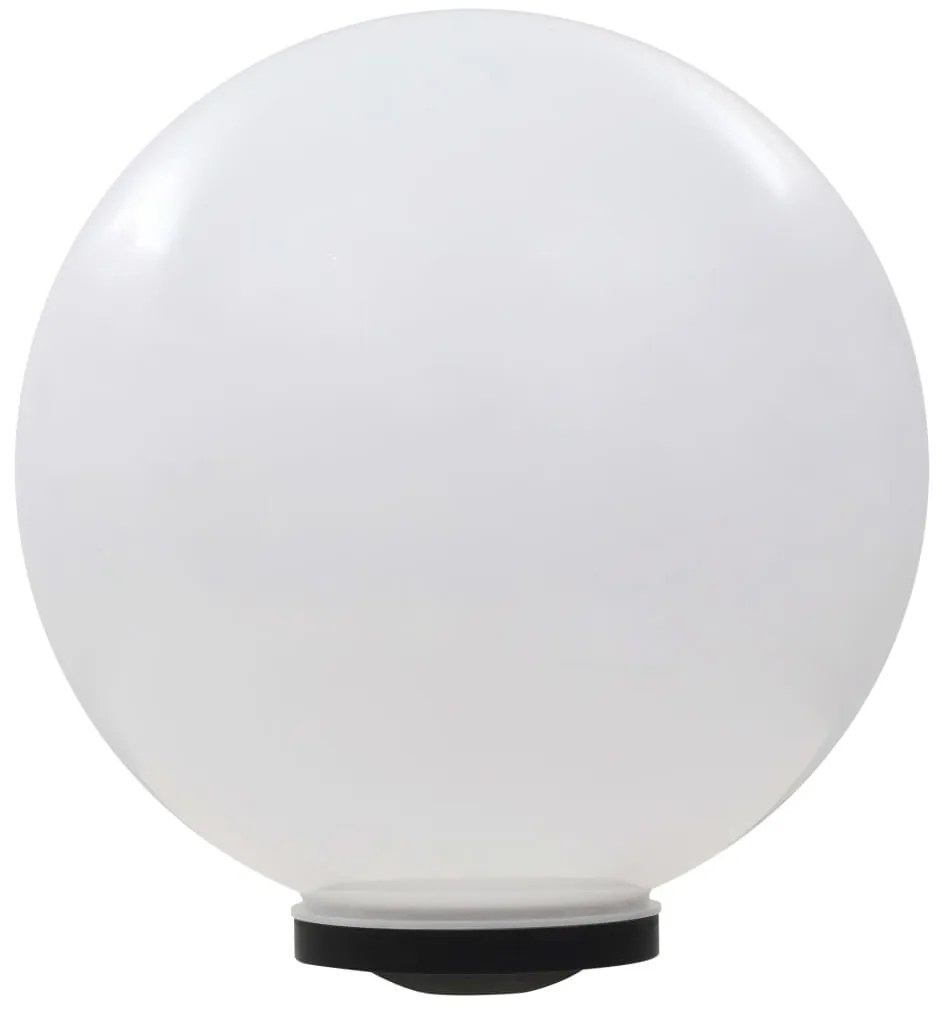 Candeeiro solar de exterior LED 2 pcs esférico 50 cm RGB