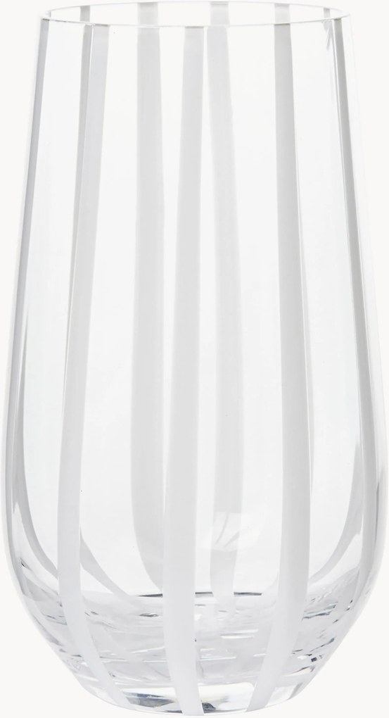 Copo de água artesanal Stripe
