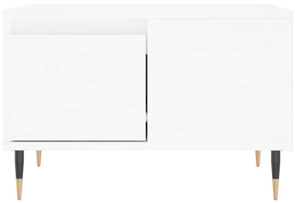 Mesa de centro 55x55x36,5 cm derivados de madeira branco