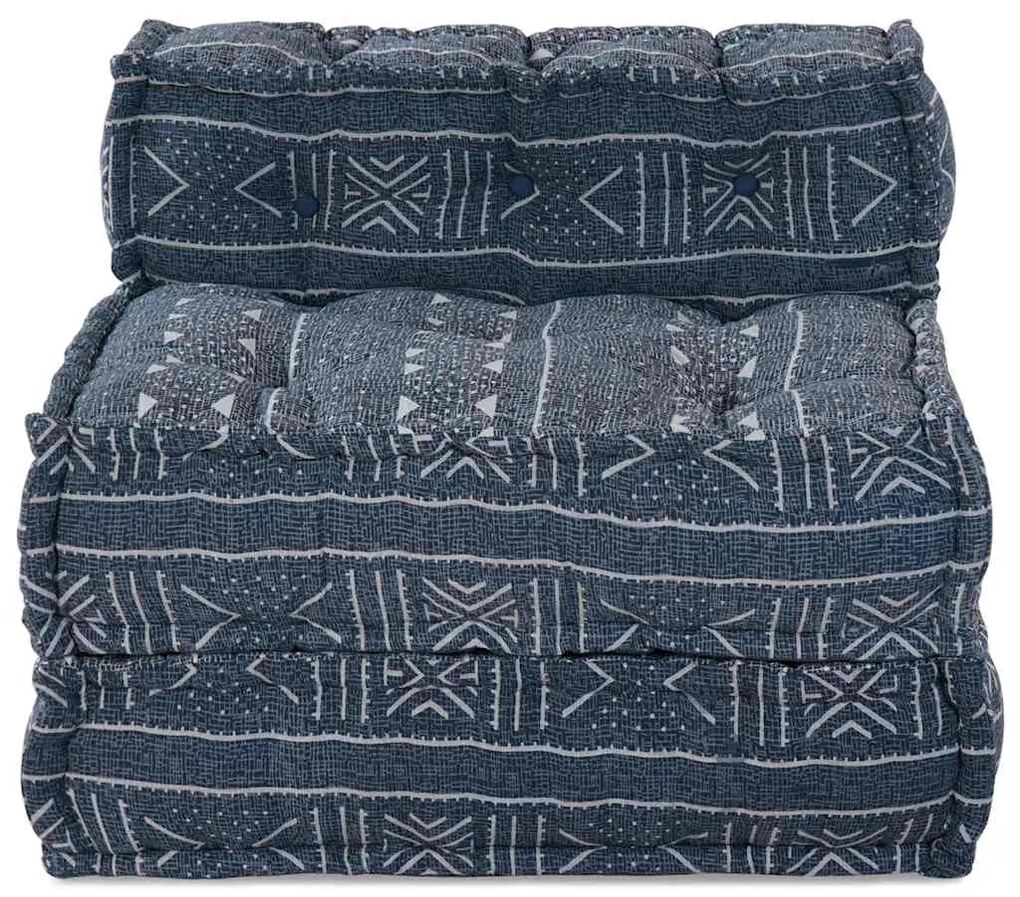 Pouffe Modular Índigo 70x70x54 em Tecido da