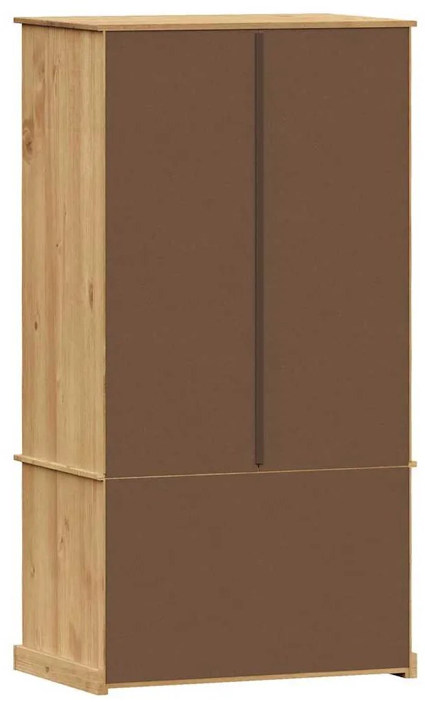 Roupeiro VIGO 90x55x170 cm madeira de pinho maciça