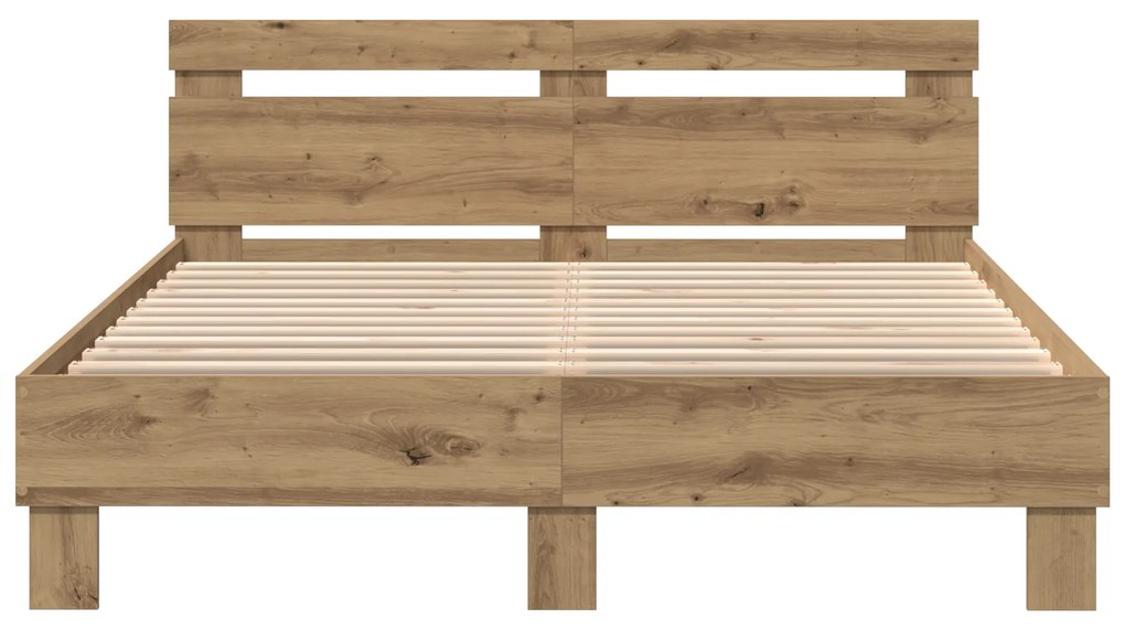 Estrado de Cama de Carvalho Carvalho Artesanal