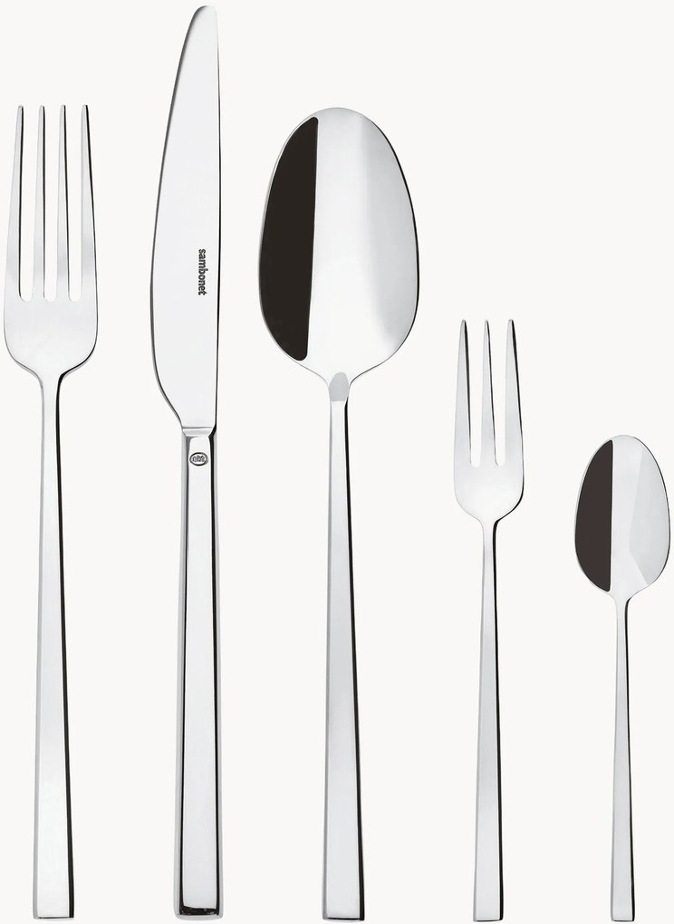 Conjunto de talheres em aço inoxidável Rock, vários tamanhos