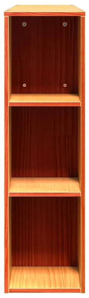 Cabeceira com arrumação 150 cm pinho maciço castanho-mel