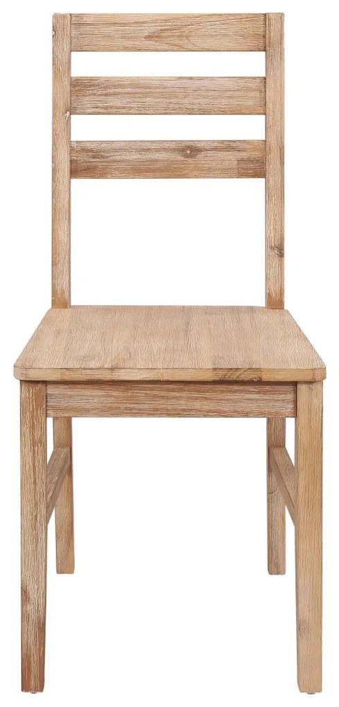Cadeiras de jantar 6 pcs madeira de acácia maciça