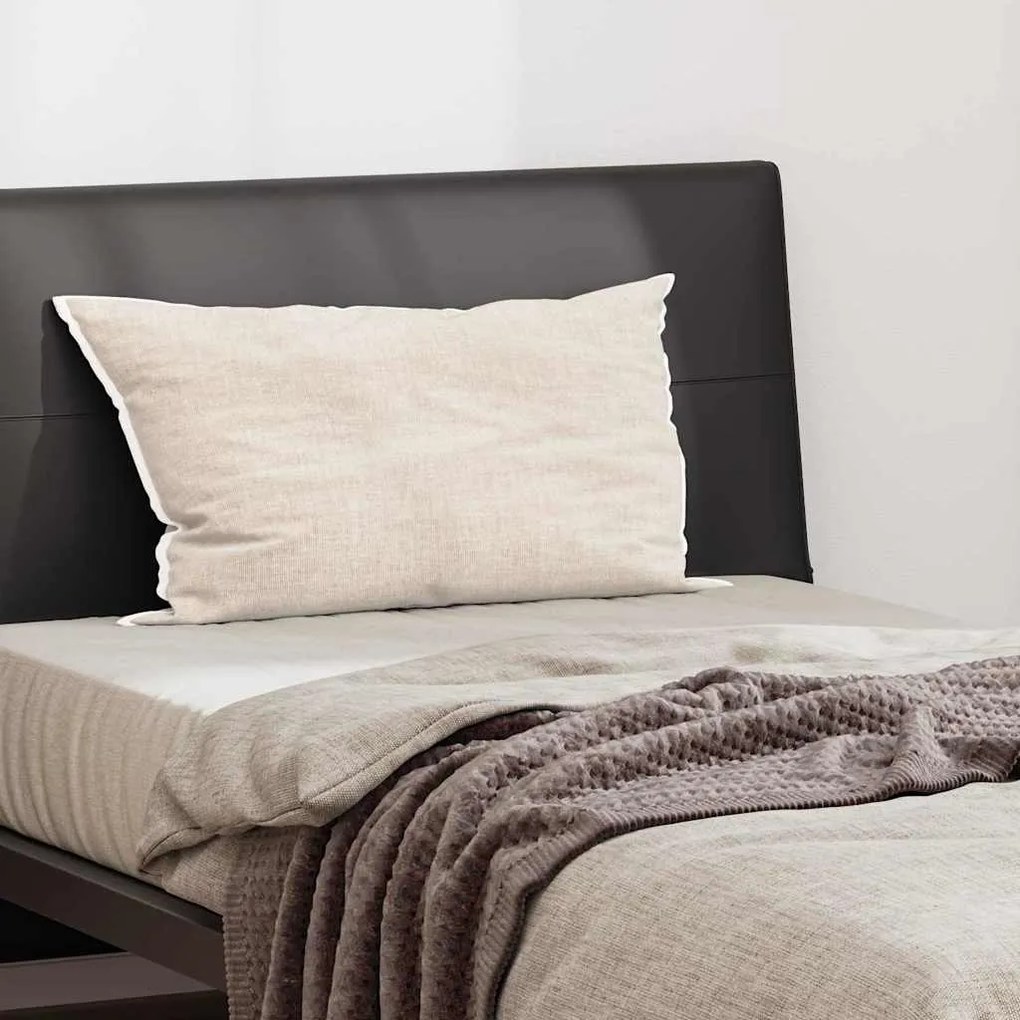 vidaXL Almofada com travesseiro Branco 61 x 41 x 20 cm Poliéster