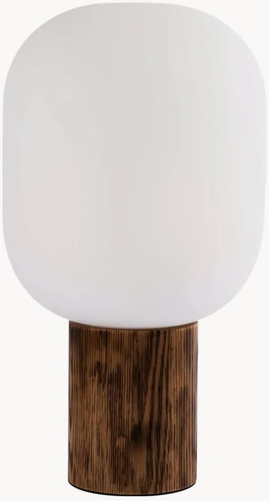 Candeeiro de mesa em madeira de carvalho Skene