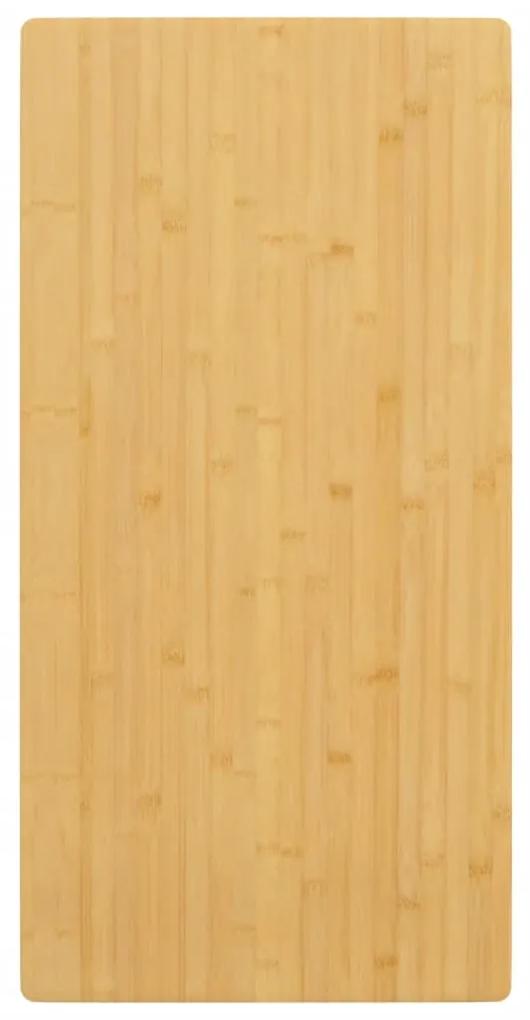 Tampo de mesa 40x80x2,5 cm bambu