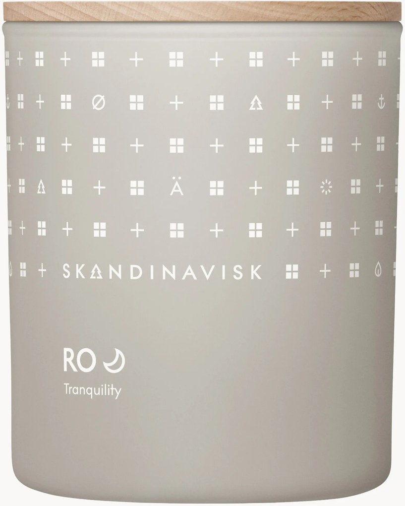 Vela perfumada Ro (relva cortada, folhas caídas, pepino, violetas selvagens)