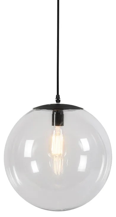 LED Candeeiro de suspensão inteligente transparente 35 cm com WiFi A60 - Pallon Moderno