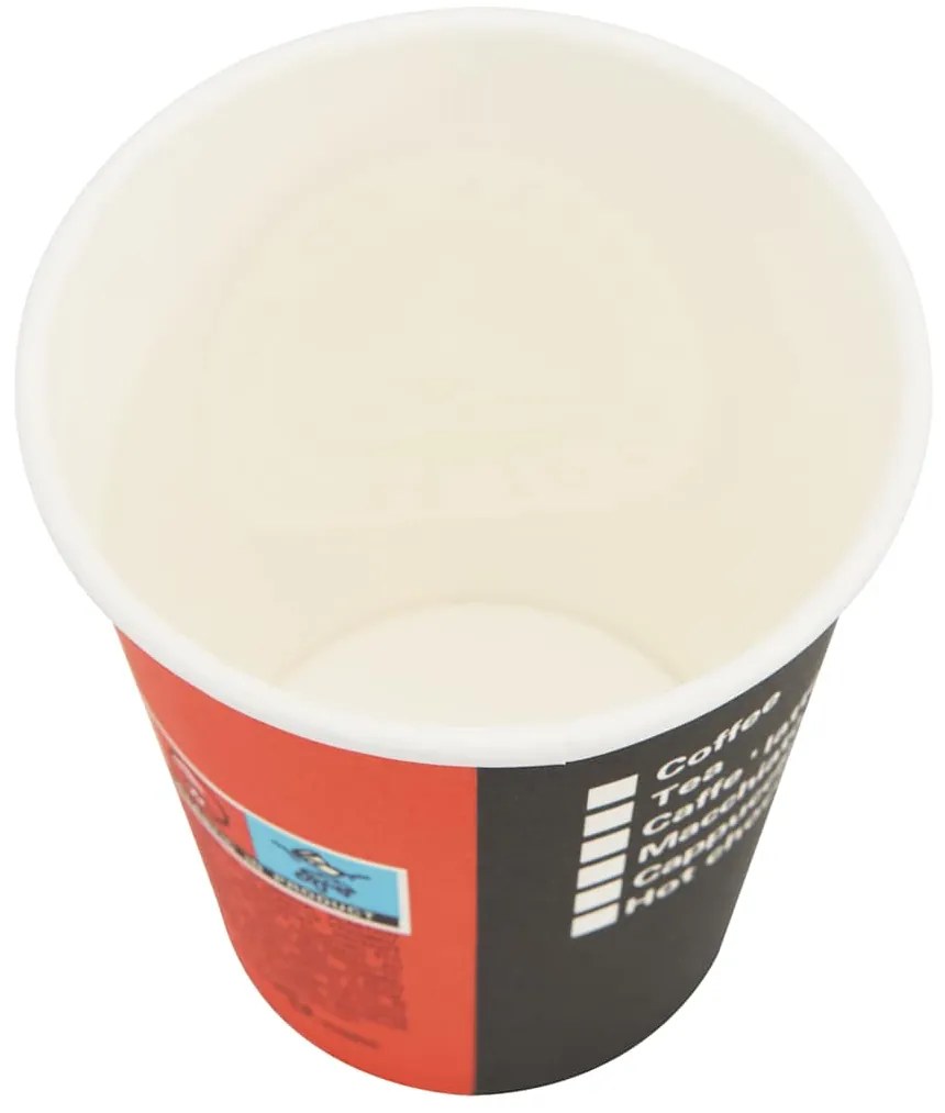 Copos de café descartáveis 1000 pcs papel 240 ml (8 oz)