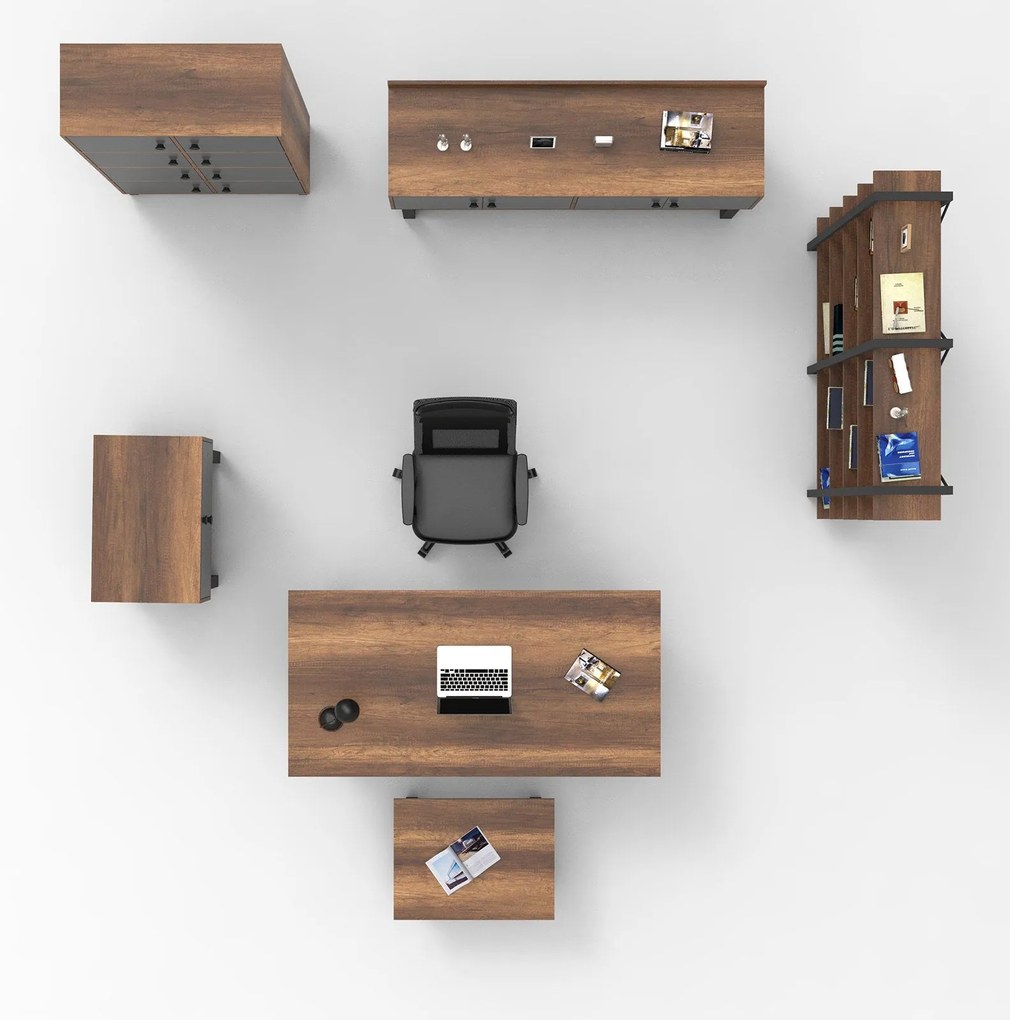 Conjunto de Mobiliário de Escritório MN12 – Baroque – Diversas Medidas
