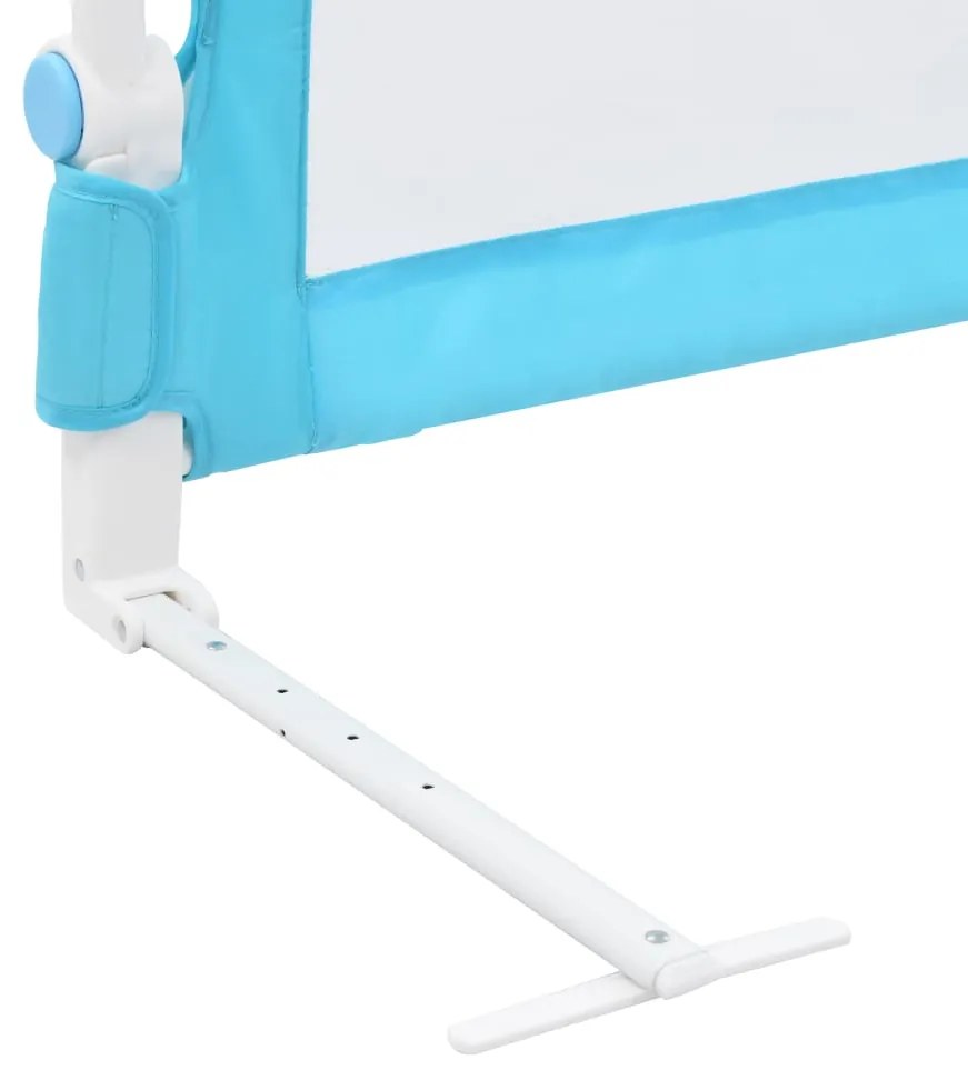 Barra de segurança p/ cama infantil 180x42cm poliéster azul