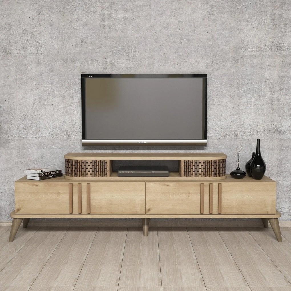 Móvel TV Eylül – Carvalho – 168 cm x 39 cm x 51 cm