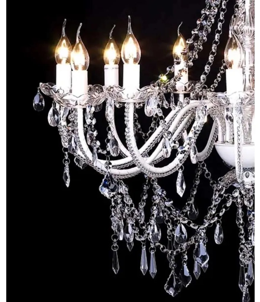 Candelabro com 1600 Cristais