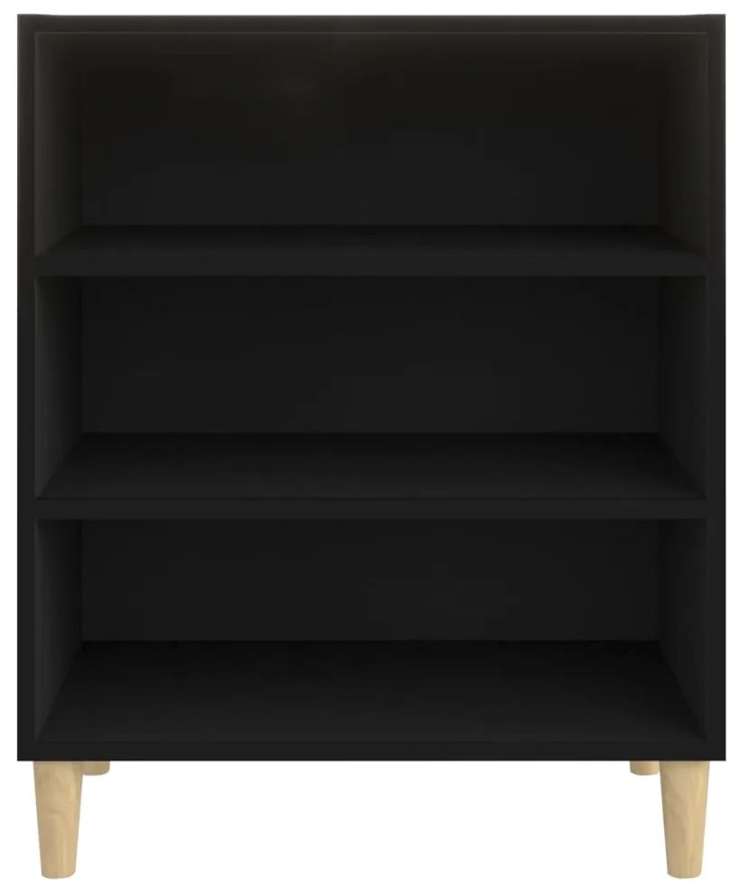 Aparador 57x35x70 cm derivados de madeira preto