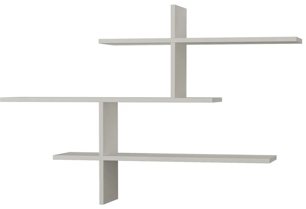 Prateleira de Parede Leo – Branco – 123x80,5x22 cm