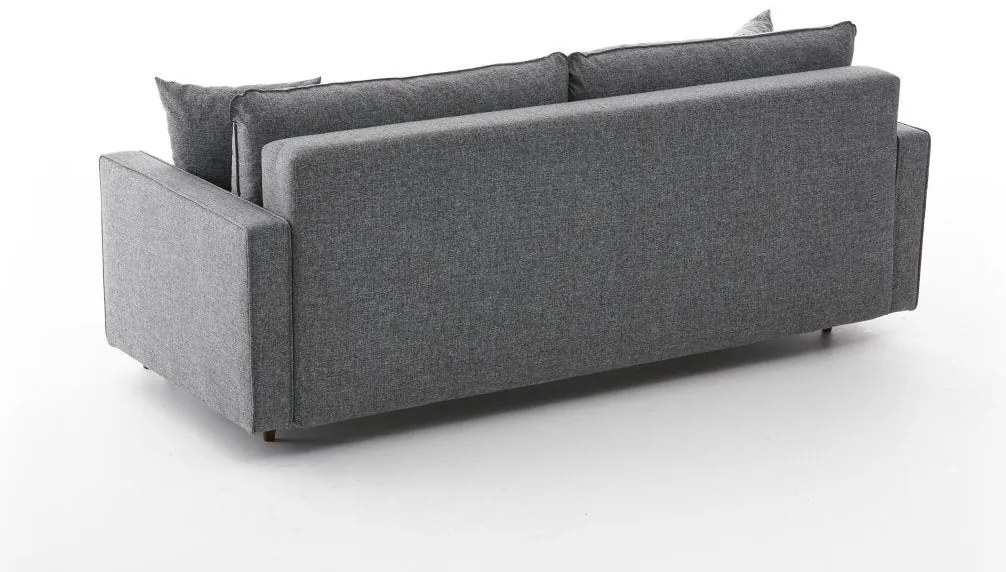 Sofá de 3 Lugares Eva – Cinzento – 210 cm x 82 cm x 90 cm