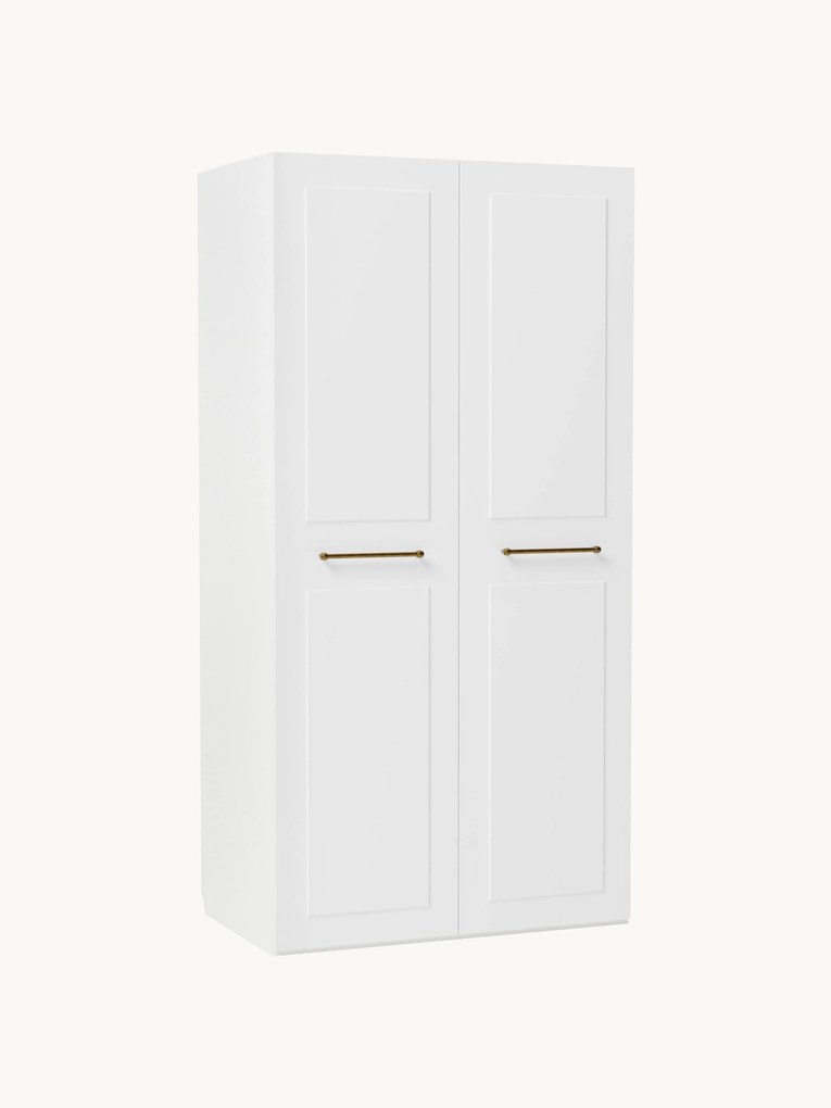 Roupeiro modular com portas articuladas Charlotte, L 100 cm, vários tamanhos