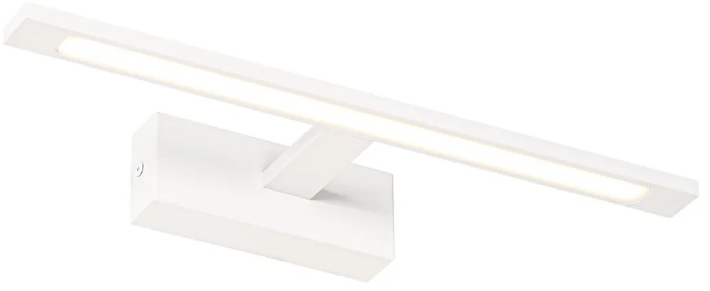 Aplique de parede branco 41,5 cm com LED IP44 - Jerre