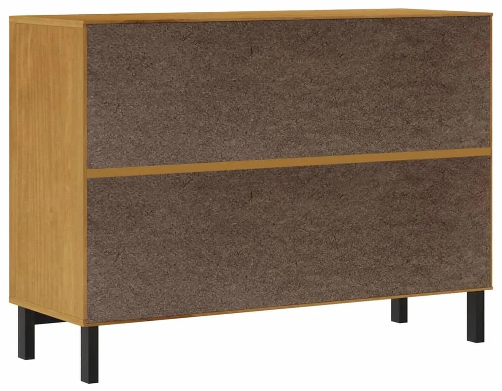 Armário de gavetas FLAM 110x40x80 cm madeira de pinho maciça