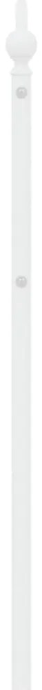 Cabeceira de cama 200 cm metal branco