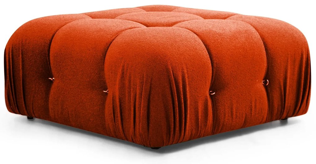 Sofá de Canto Bubble – Vermelho Telha – 288 cm x 190 cm