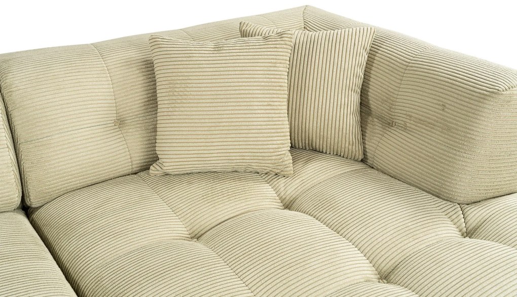Sofá de Canto Cady – Verde – 300 x 150 cm