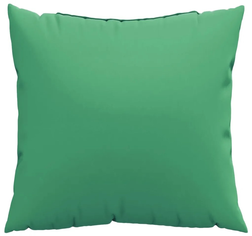 Almofadas de sofá 4 pcs 40x40 cm tecido verde