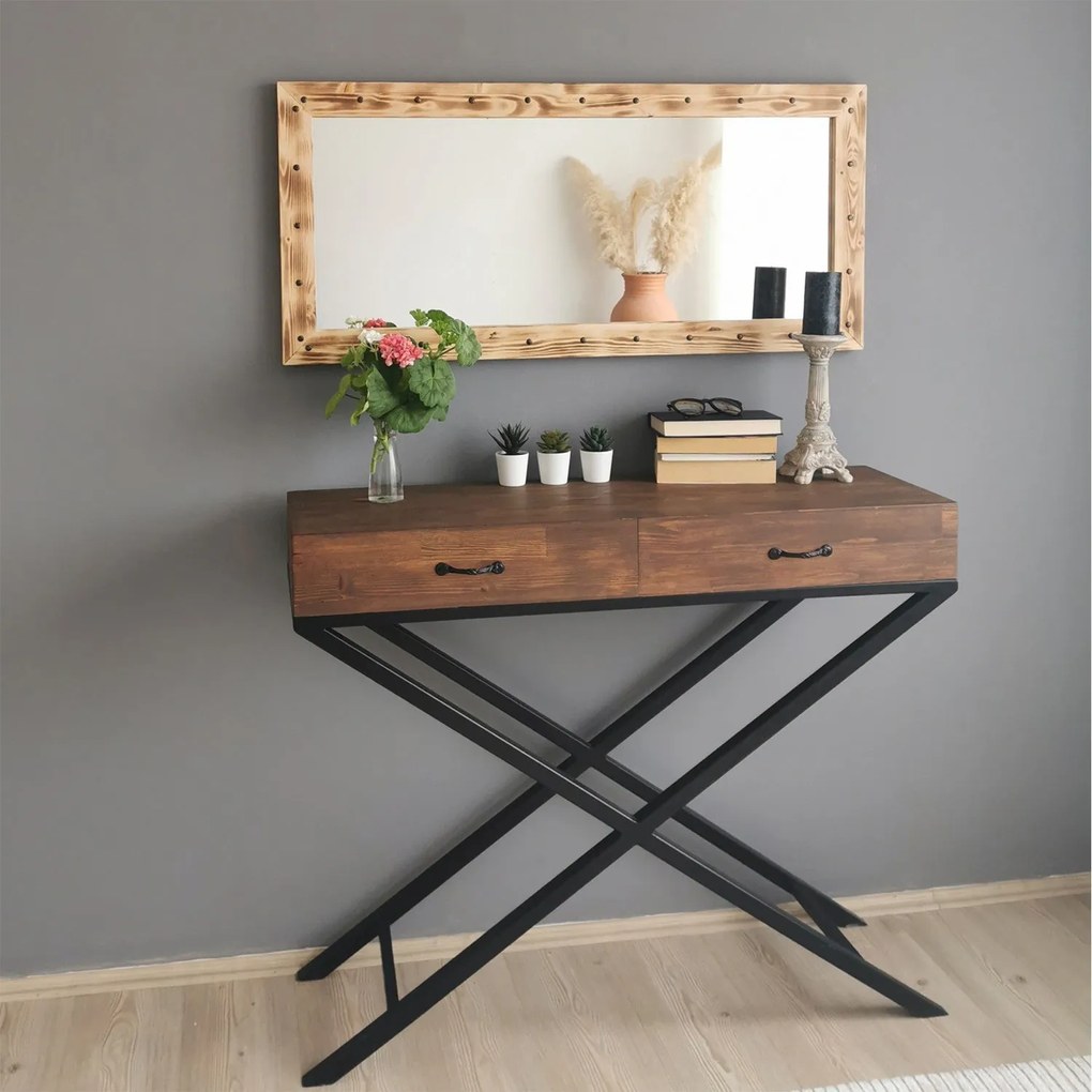 Espelho Z11050ES – Nogueira – 110 cm x 50 cm