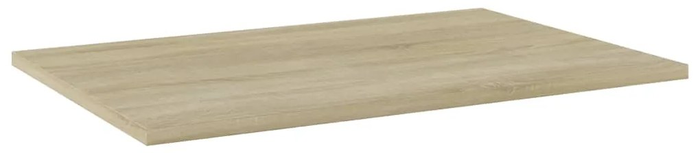 Prateleiras estante 4pcs derivados de madeira carvalho sonoma