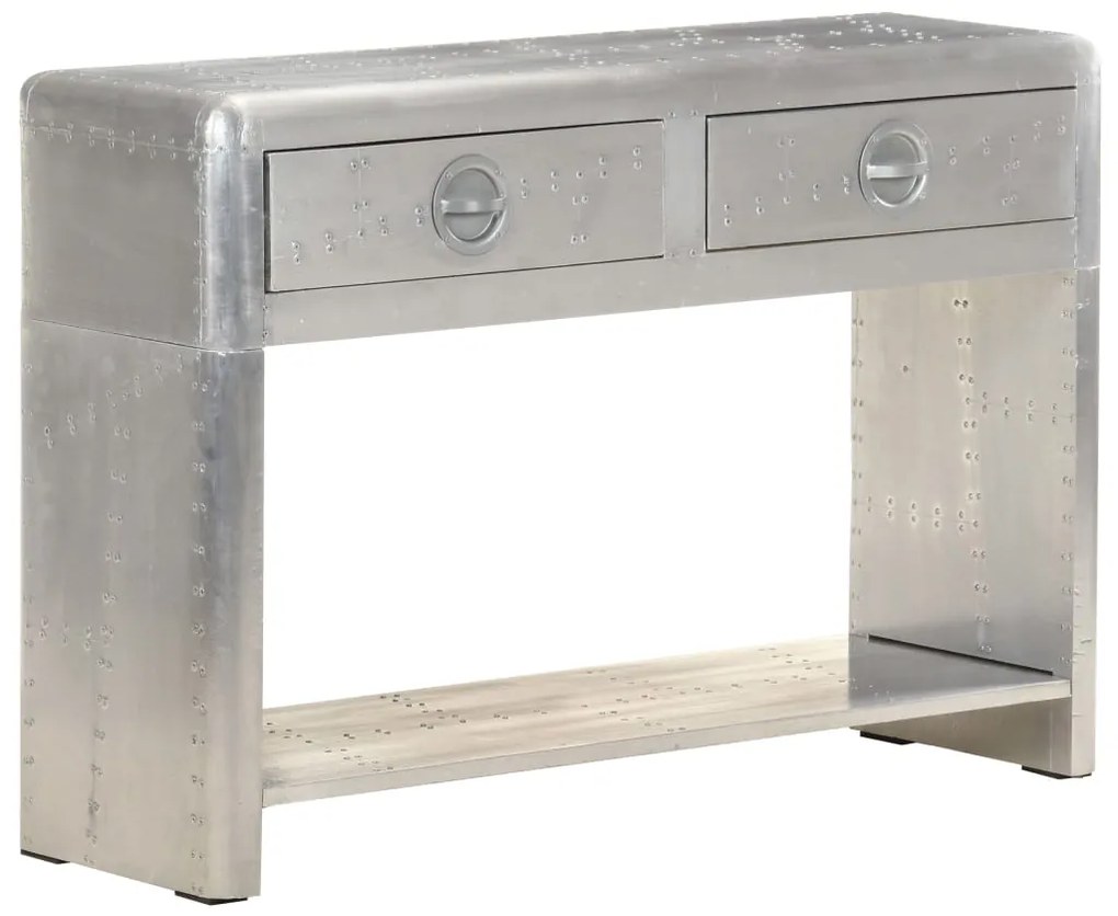 Aparador estilo aviador 110x35x75 cm metal