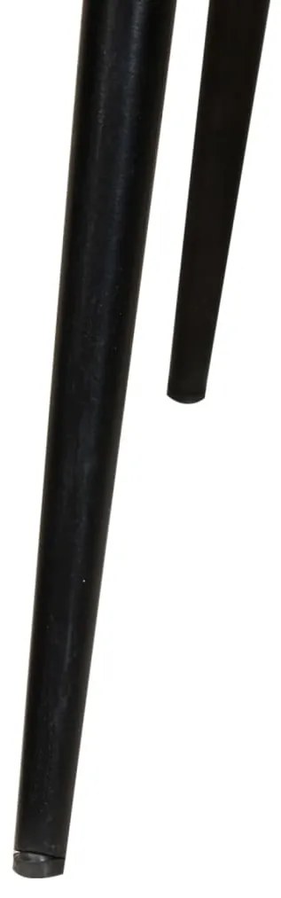Poltrona de apoio couro genuíno preto