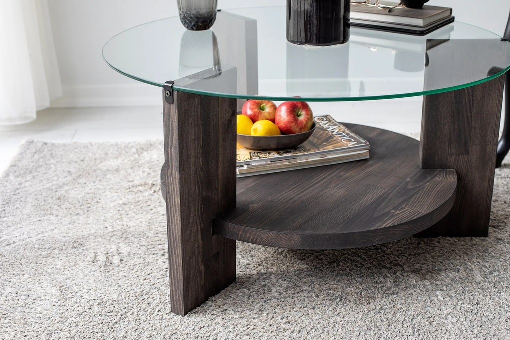 Mesa de Centro Mahal – Antracite – 75x40x75 cm