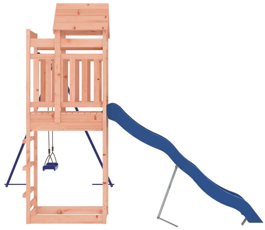 Conjunto de brincar para exterior madeira de douglas maciça