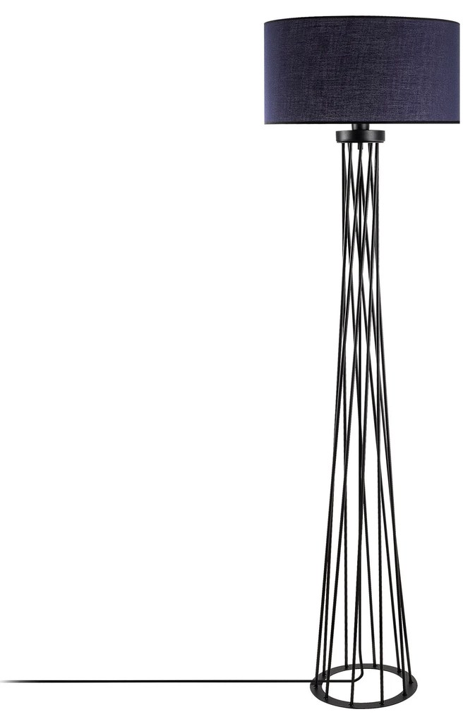 Candeeiro de Pé Tall – Antracite – 50x175x50 cm