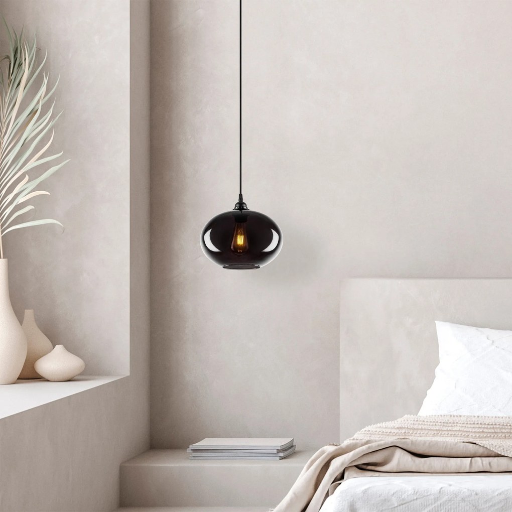 Chandelier Smoked – Fume – 27 x 27 cm