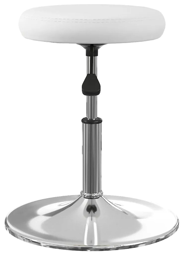 Cadeiras de jantar 4 pcs couro artificial branco