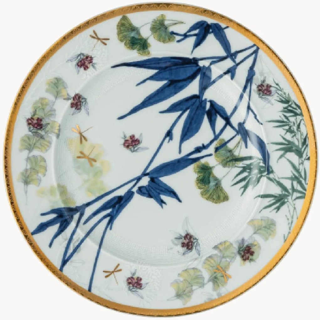 Prato de sobremesa em porcelana Heritage Turandot