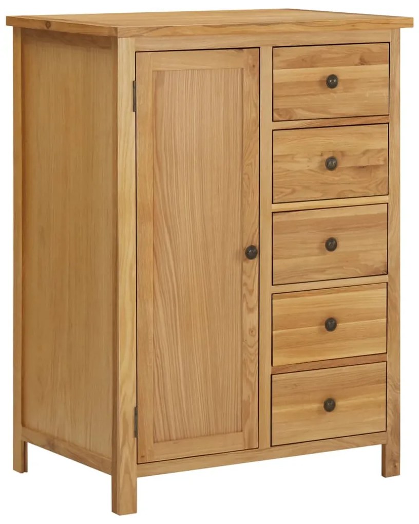 Roupeiro 76x52x105 cm madeira de carvalho maciça