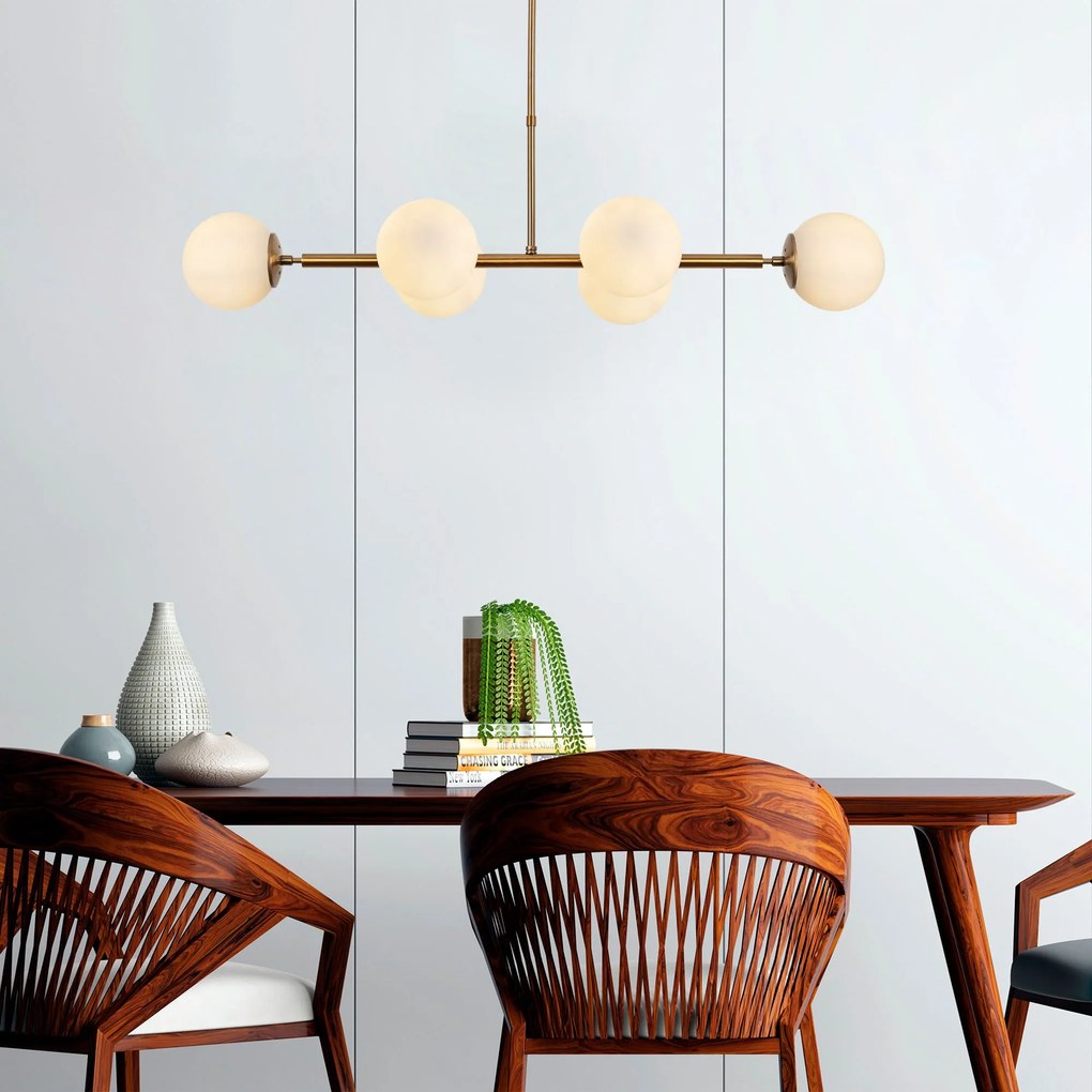 Candeeiro de Teto Fazli – Vintage – 110 x 40 x 35-66 cm