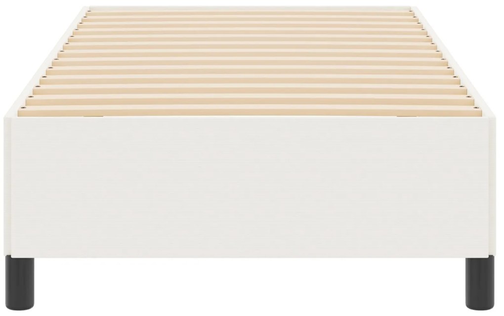 Cama vidaXL Creme 90x200 cm em Tecido Corduroy