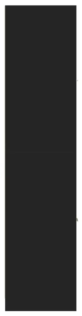 Armário boticário 30x41x174,5 cm derivados de madeira preto