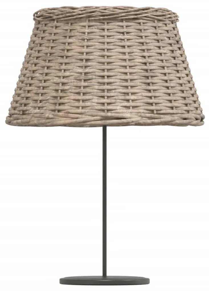 Abajur Ø50x30 cm vime castanho