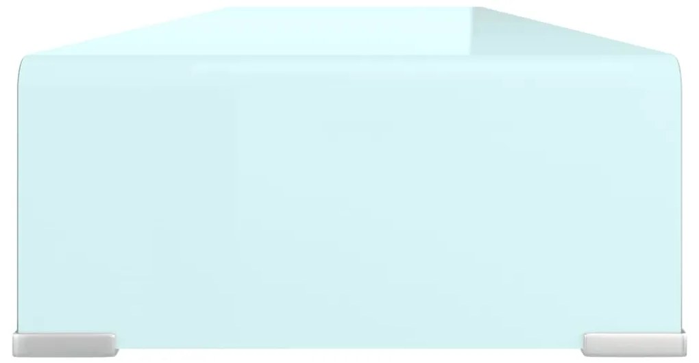 Suporte de TV/monitores em vidro 100x30x13 cm verde