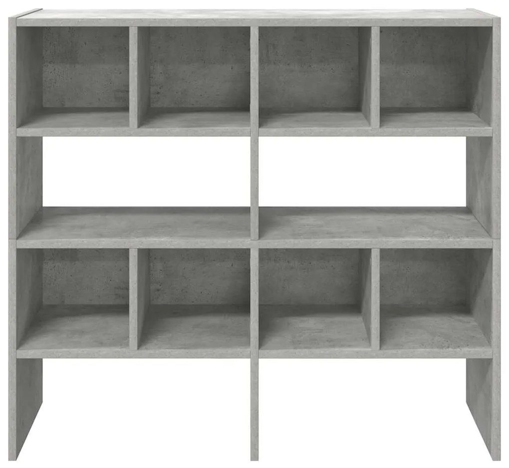 Sapateiras 2 pcs empilháveis 89,5x30x40 cm cinzento cimento