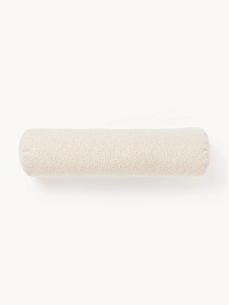 Almofada em rolo de sofá em bouclé Sofia
