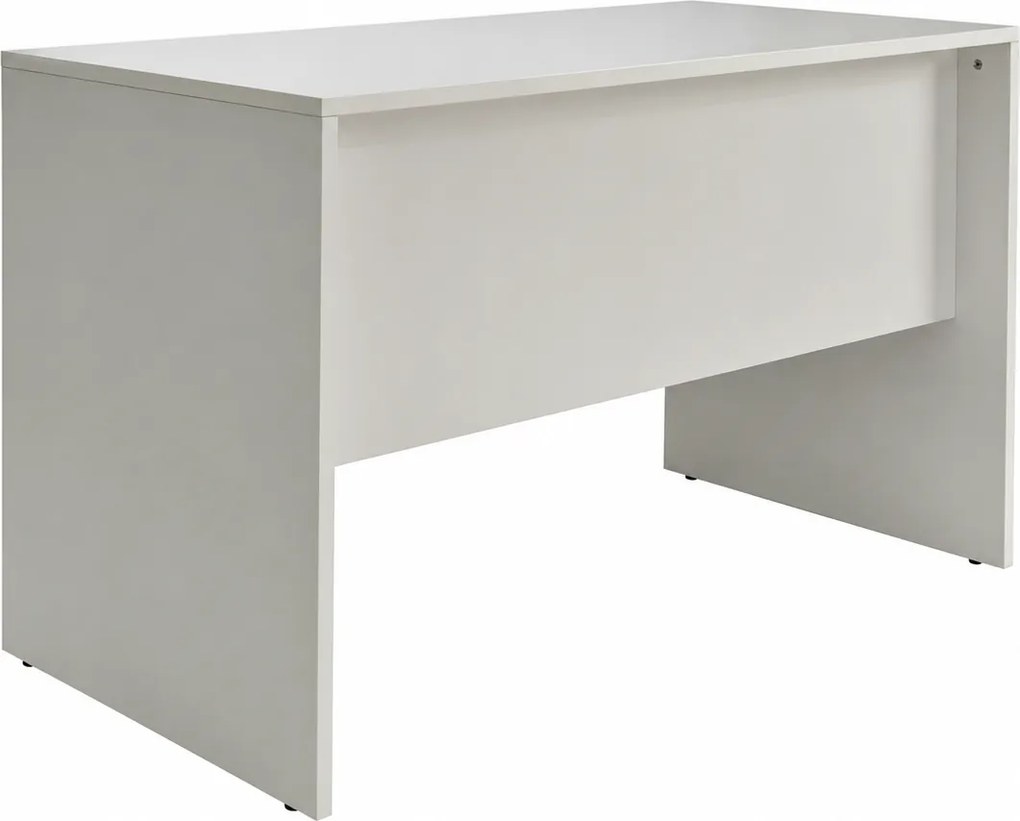 Secretária de Escritório Cygnus Pecunia Cinza 1600x600x750 mm | Design Moderno e Espaço de Trabalho Amplo